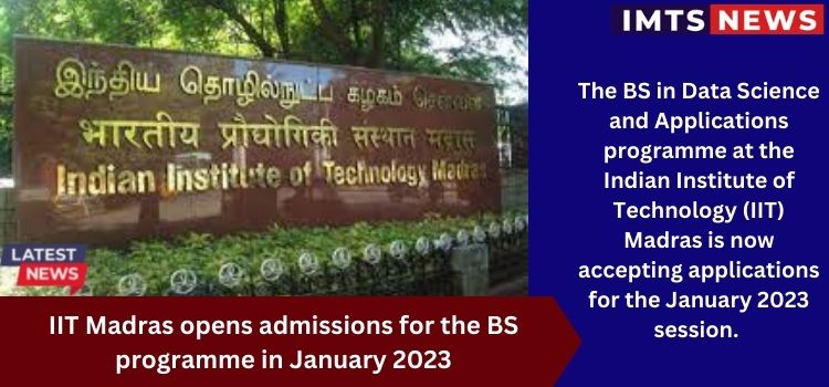 IIT Madras - Registration for HSEE 2022 examination that admits