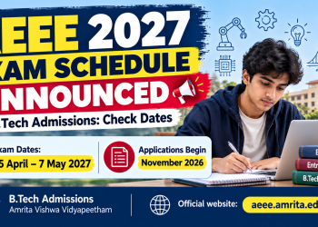 AEEE 2027 exam schedule