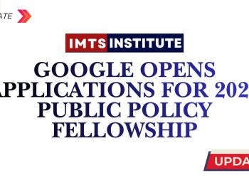 Google Opens Applications for 2026 Public Policy Fellowship