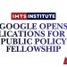 Google Opens Applications for 2026 Public Policy Fellowship