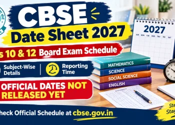 CBSE date sheet 2027