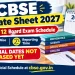 CBSE date sheet 2027