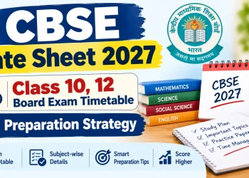 CBSE date sheet 2027