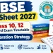 CBSE date sheet 2027