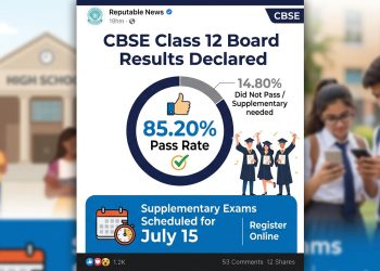 CBSE Class 12 Board Results Declared 85.20 Percent Pass Rate, Supplementary Exams Scheduled for July 15