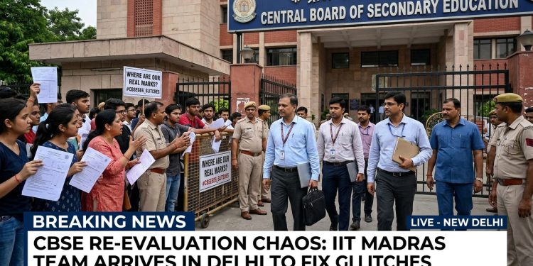 CBSE Class 12 Re-Evaluation Chaos Deepens, IIT Madras Sends Team to Delhi to Fix Glitches