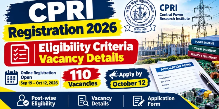 CPRI registration 2026