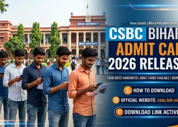 CSBC Admit Card 2026