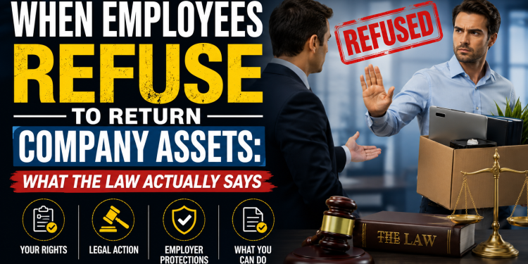 When Employees Refuse To Return Company Assets: What The Law Actually Says