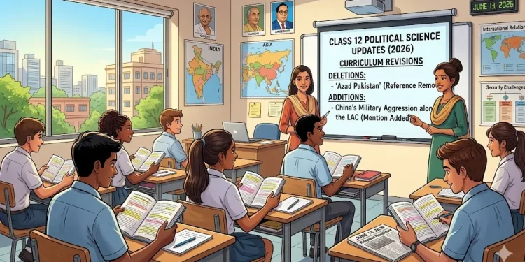 Class 12 Political Science textbook