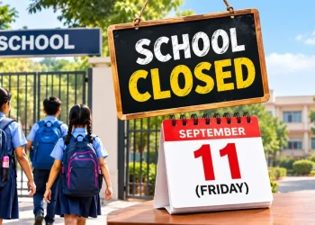 Delhi schools closed September 11