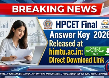 HPCET Final Answer Key 2026 Released @himtu.ac.in: Direct Download Link