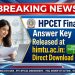 HPCET Final Answer Key 2026 Released @himtu.ac.in: Direct Download Link