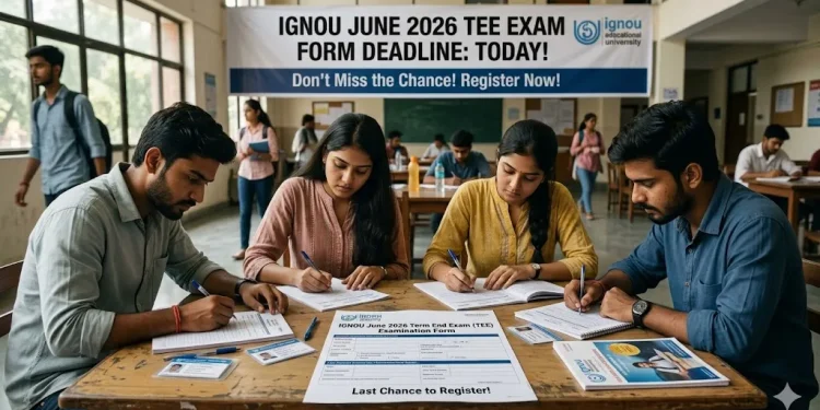 IGNOU June 2026 TEE exam form
