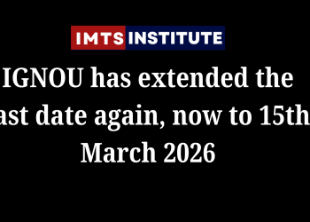 IGNOU Admission 2026: Big Relief! Deadline Extended Again to 15 March for January