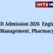 GTU PhD Admission 2026 Engineering, Management, Pharmacy