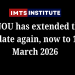 IGNOU Admission 2026: Big Relief! Deadline Extended Again to 15 March for January