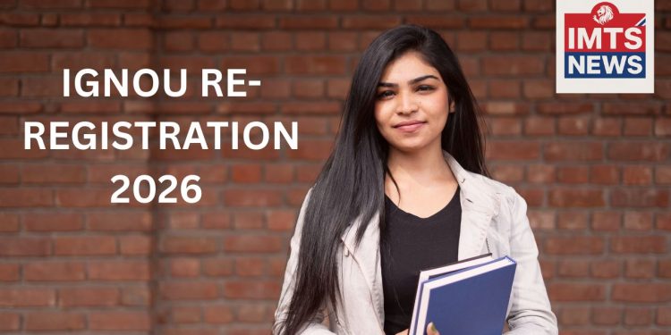 IGNOU Re-Registration 2026 Only 3 days left to apply for ODL and Online programmes, deadline February 15