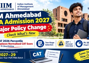 IIM Ahmedabad MBA admission 2027