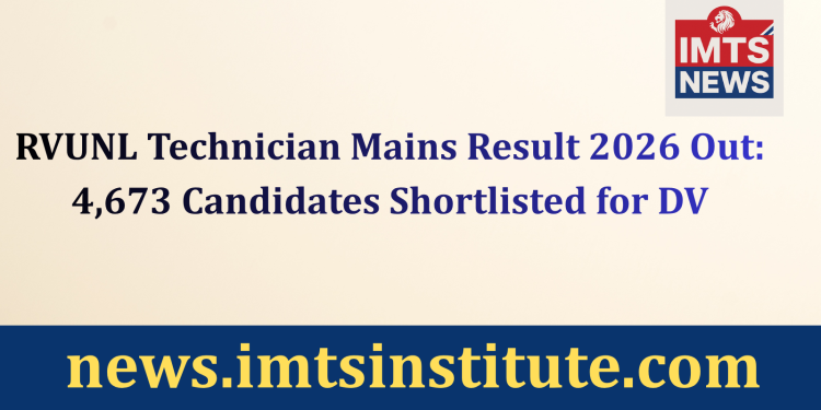 RVUNL Technician Result 2026 Declared — Check Merit List, DV Schedule at energy.rajasthan.gov.in