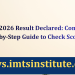 IIT JAM 2026 Result Declared Complete Step-by-Step Guide to Check Score 