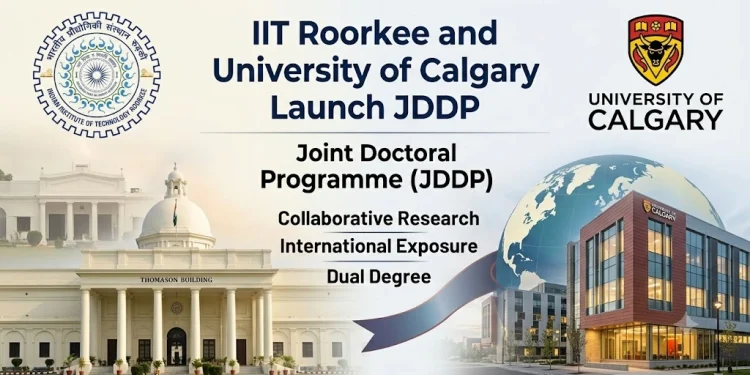 IIT Roorkee Calgary joint doctoral programme