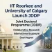 IIT Roorkee Calgary joint doctoral programme