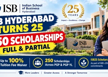 ISB 25th anniversary scholarships