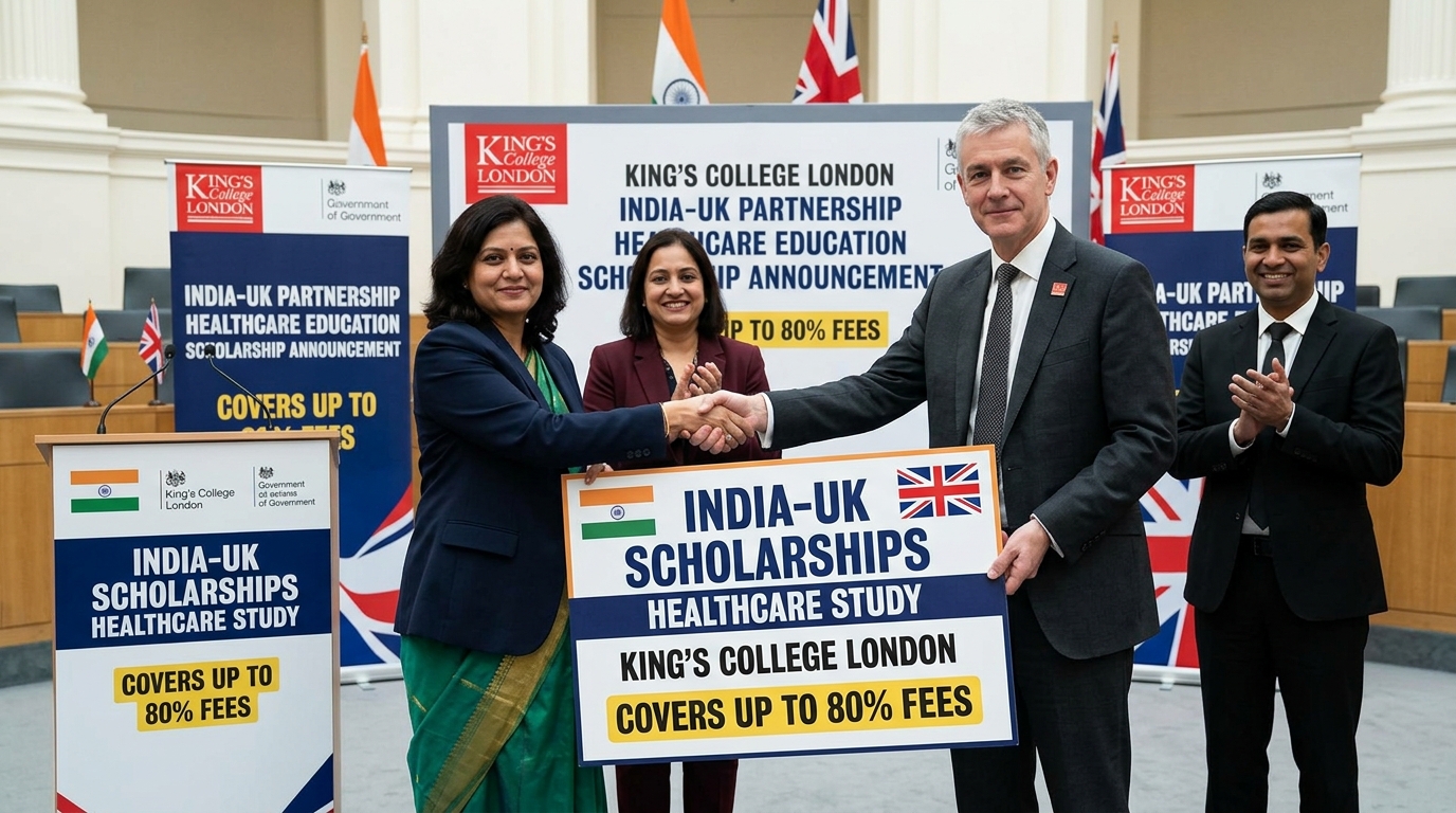 India-UK Scholarships Announced for Healthcare Study at King’s College London, Covers Up to 80 Percent Fees - IMTS News