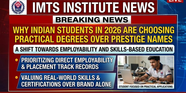 Why Indian Students in 2026 Are Choosing Practical Degrees Over Prestige Names