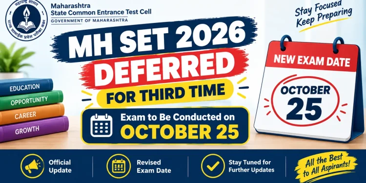 MH SET 2026 exam date