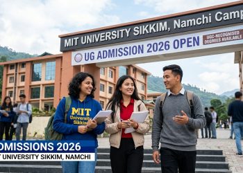 MIT University Sikkim UG Admission 2026 Open, UGC-Recognised Degrees Available at Namchi Campus
