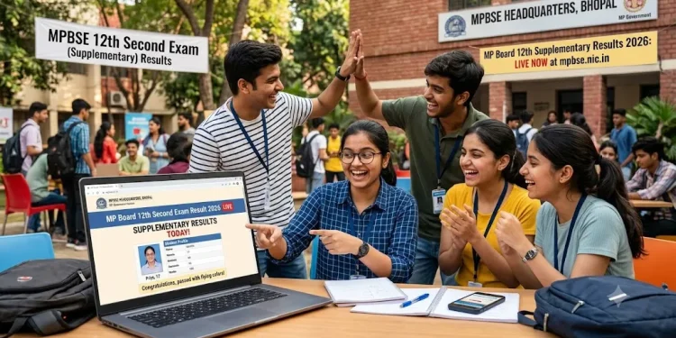MP Board 12th Supplementary Result 2026