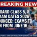 MP Board Class 5, 8 Re-Exam Dates 2026 Announced: Exams to Begin from June 16