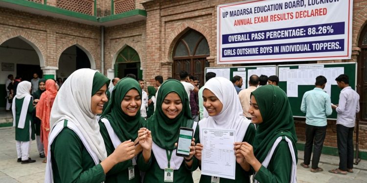 UP Madarsa Board Results Declared, 88.26% Students Pass as Girls Outshine Boys