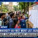 Mumbai University First Merit List 2026 Released: UG Admissions 2026-27 Begin, Document Verification Underway