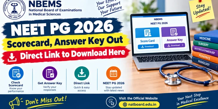 NEET PG 2026 scorecard