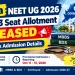 Odisha NEET UG Round 3 seat allotment 2026