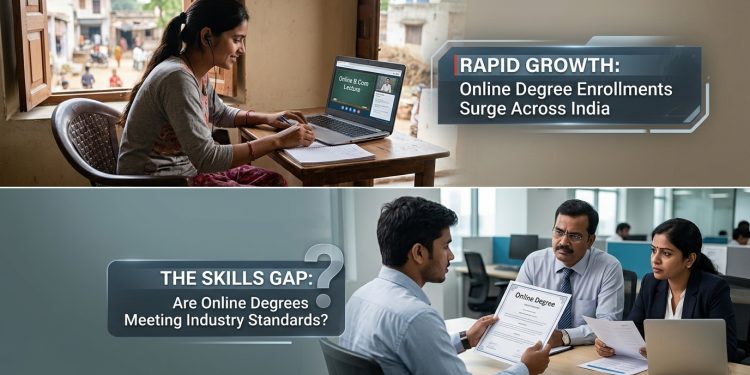 Online Degrees Expand Rapidly in India as Questions Grow Over Skills and Quality