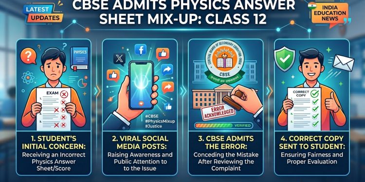 CBSE Admits Physics Answer Sheet Mix-Up for Class 12 Student, Sends Correct Copy After Viral Posts
