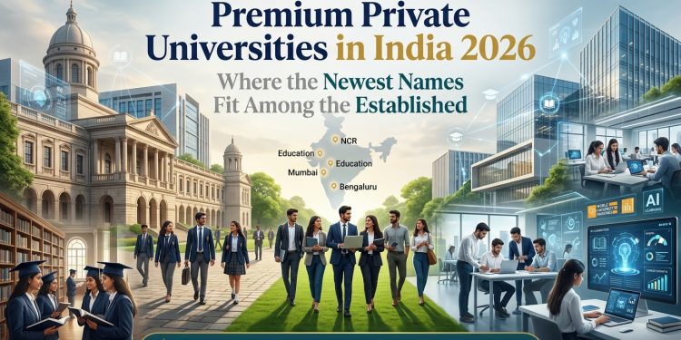 Premium Private Universities in India 2026: Where the Newest Names Fit Among the Established