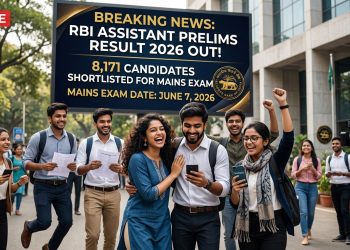 RBI Assistant Prelims Result 2026 Out: 8,171 Candidates Shortlisted for Mains Exam on June 7