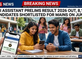 RBI Assistant Prelims Result 2026 Out: 8,171 Candidates Shortlisted, Mains Exam on June 7