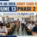 RRB NTPC UG 2026 Admit Card