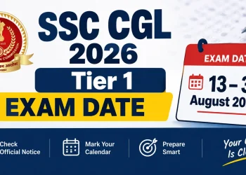 SSC CGL 2026 Tier 1 exam date