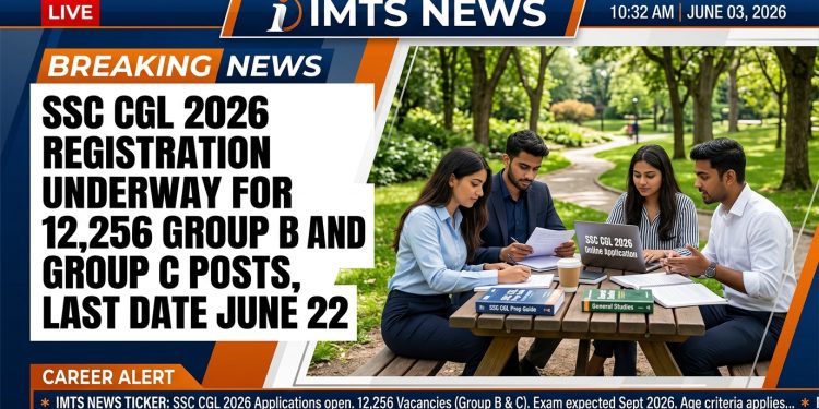 SSC CGL 2026: Apply for 12,256 Government Jobs @ssc.gov.in, Last Date June 22