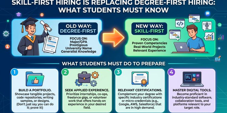 Skill-First Hiring Is Replacing Degree-First Hiring: What Students Must Know
