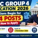 TNPSC Group 4 notification 2026