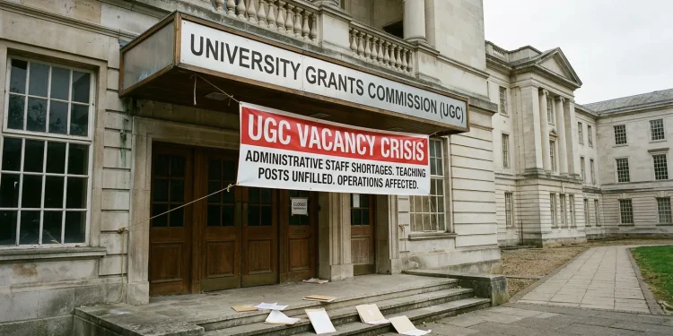 UGC Vacancy Crisis