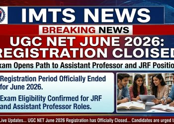 UGC NET June 2026: Registration Closed, Exam Opens Path to Assistant Professor and JRF Positions